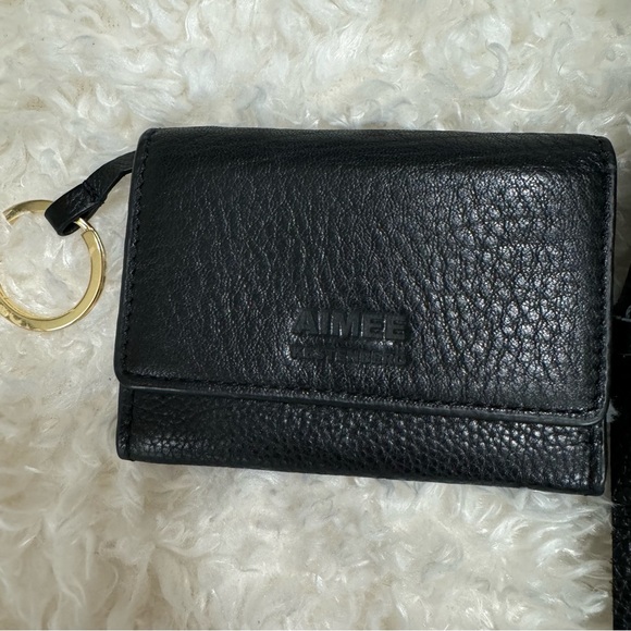 Aimee Kestenberg Jungle Leopard Nylon & Leather All in One Phone Crossbody - Picture 7 of 13